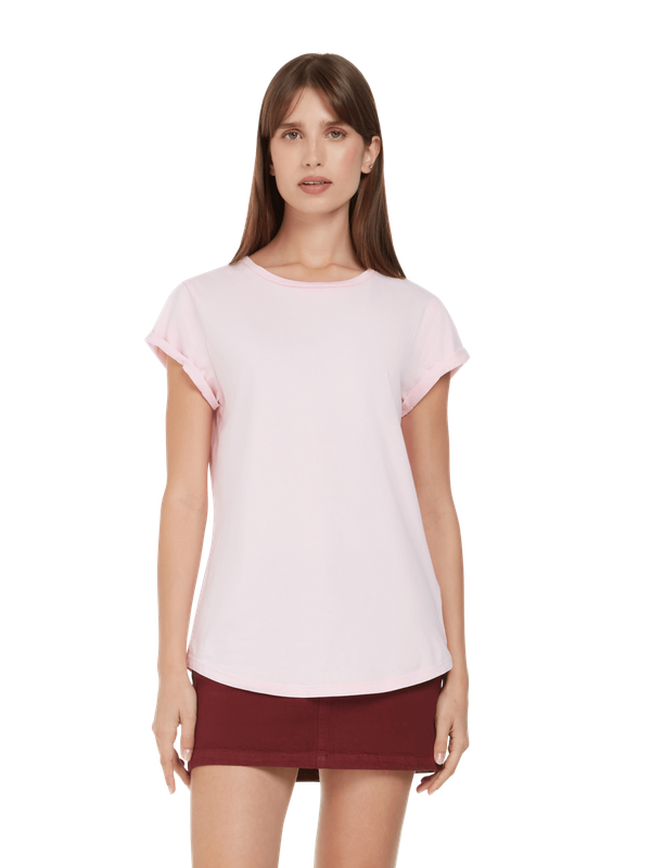 Women's Rolled Sleeve T-shirt