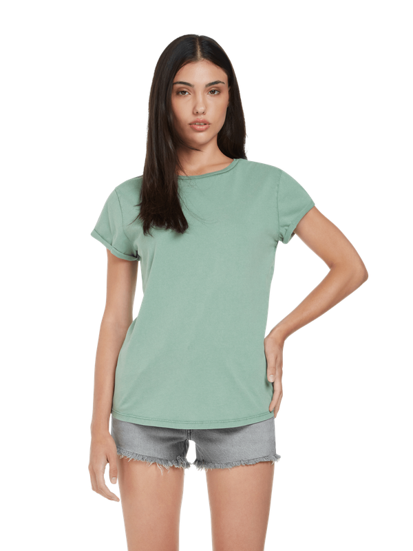 Women's Rolled Sleeve T-shirt