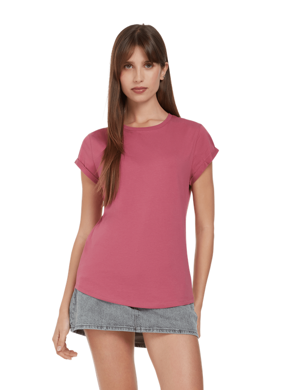 Women's Rolled Sleeve T-shirt