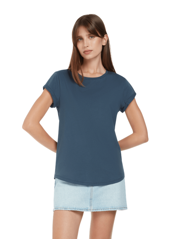 Women's Rolled Sleeve T-shirt