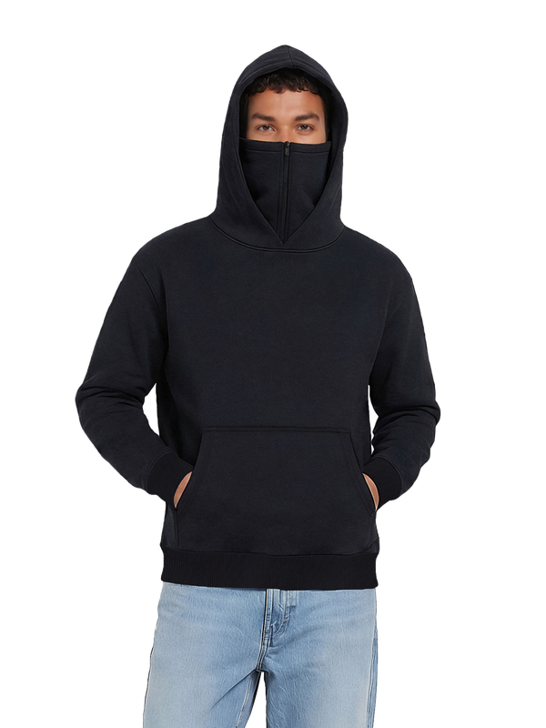 Super High Neck Hoodie