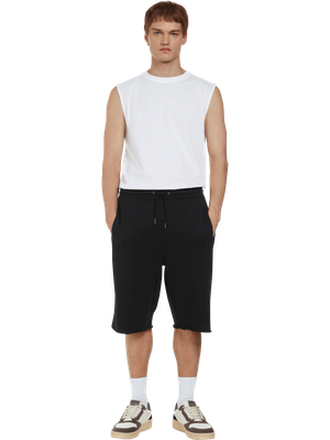 Raw Hem Sweat Shorts