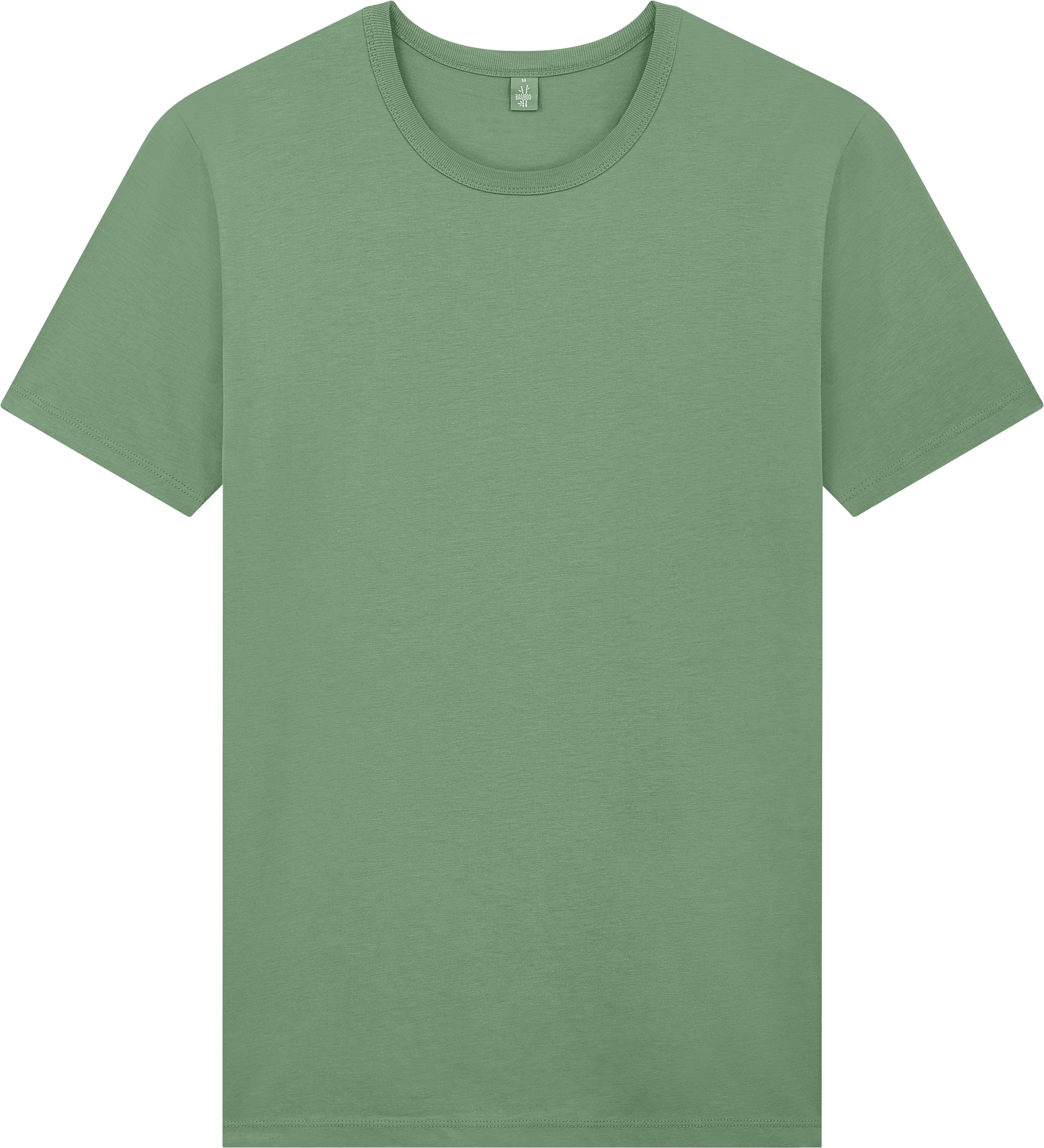 Earth Positive Bamboo Jersey T-shirt BAM01 in Bamboo Green