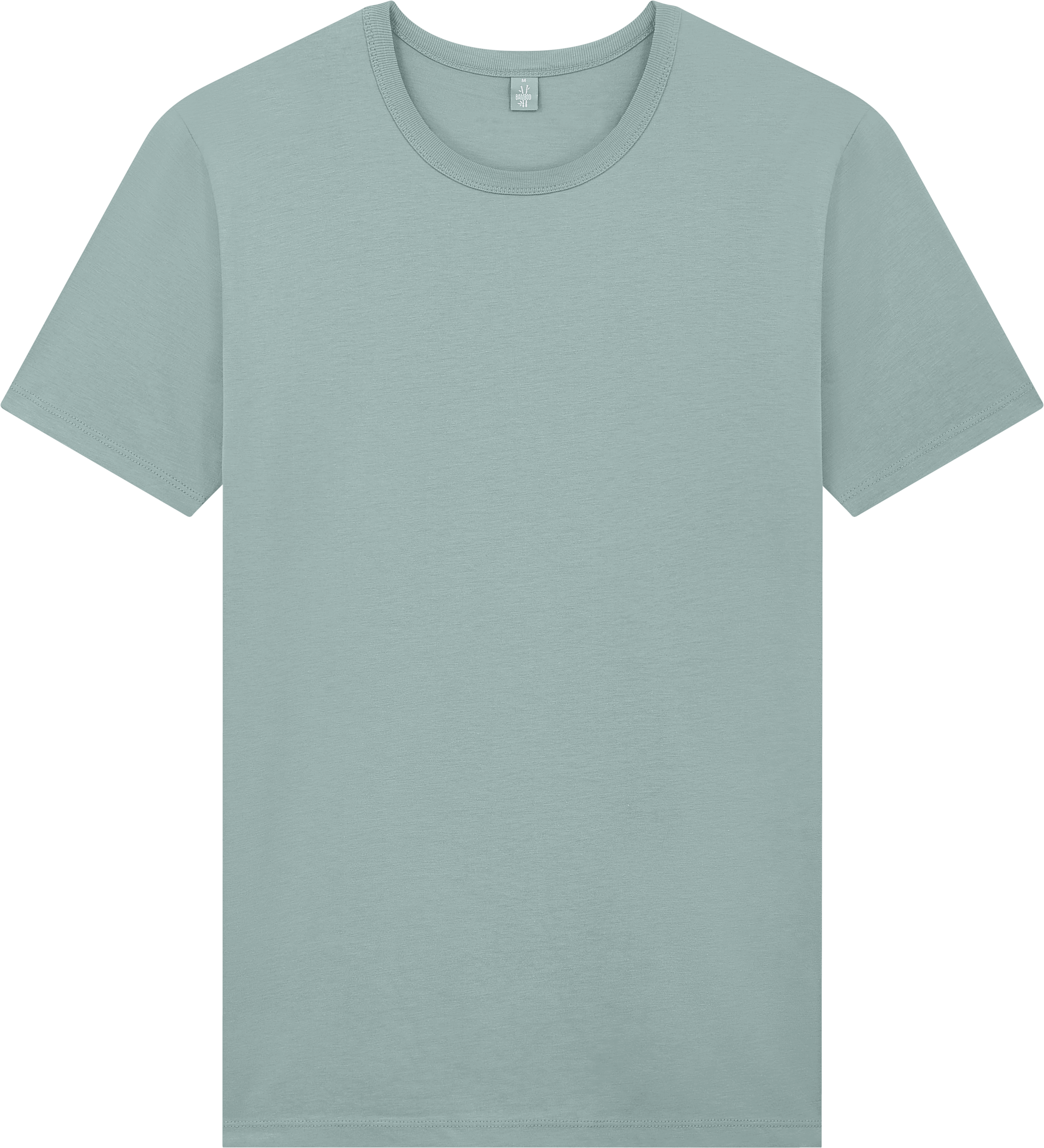 Earth Positive Bamboo Jersey T-shirt BAM01 in Bamboo Light Grey