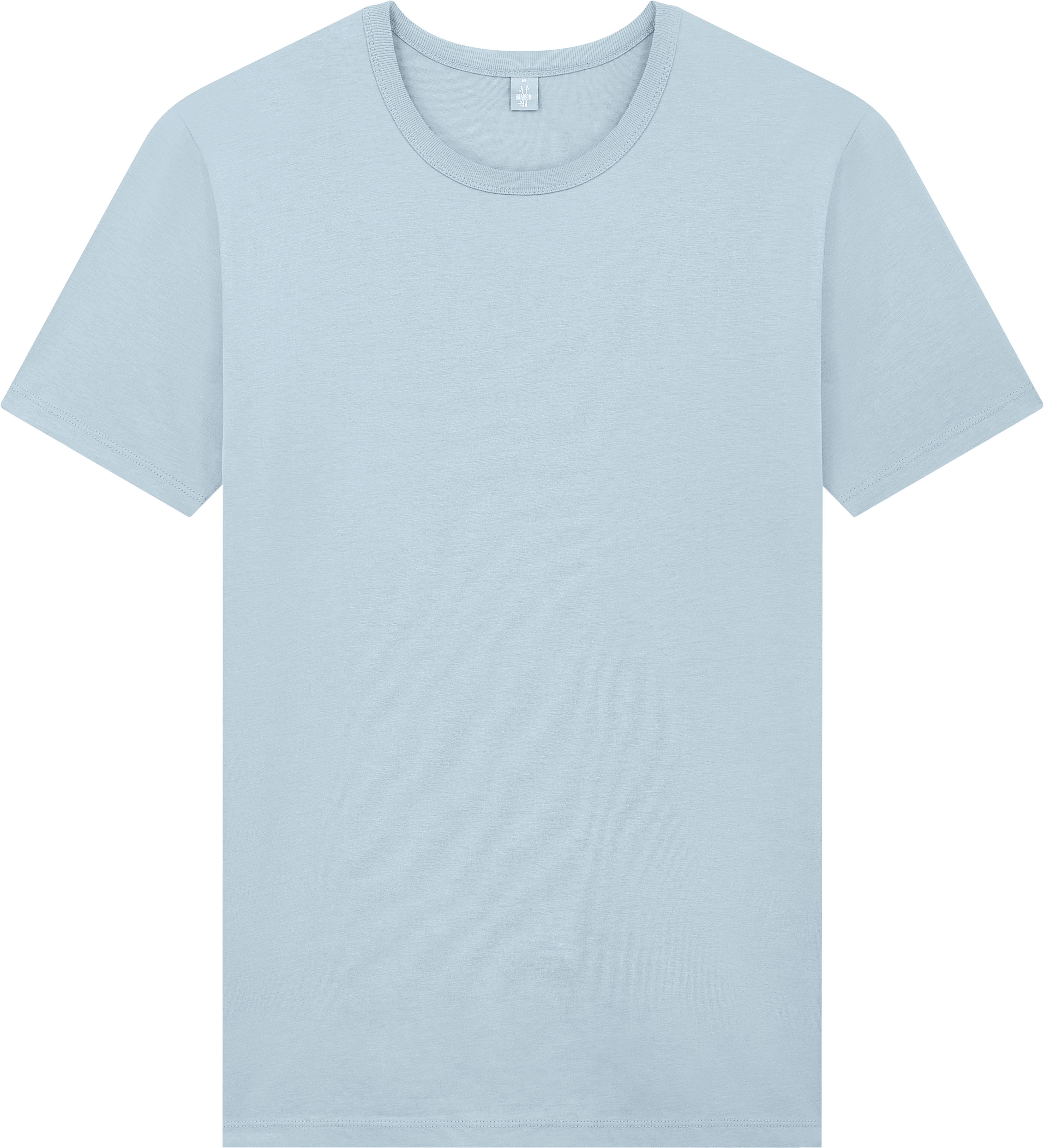 Earth Positive Bamboo Jersey T-shirt BAM01 in Pastel Blue