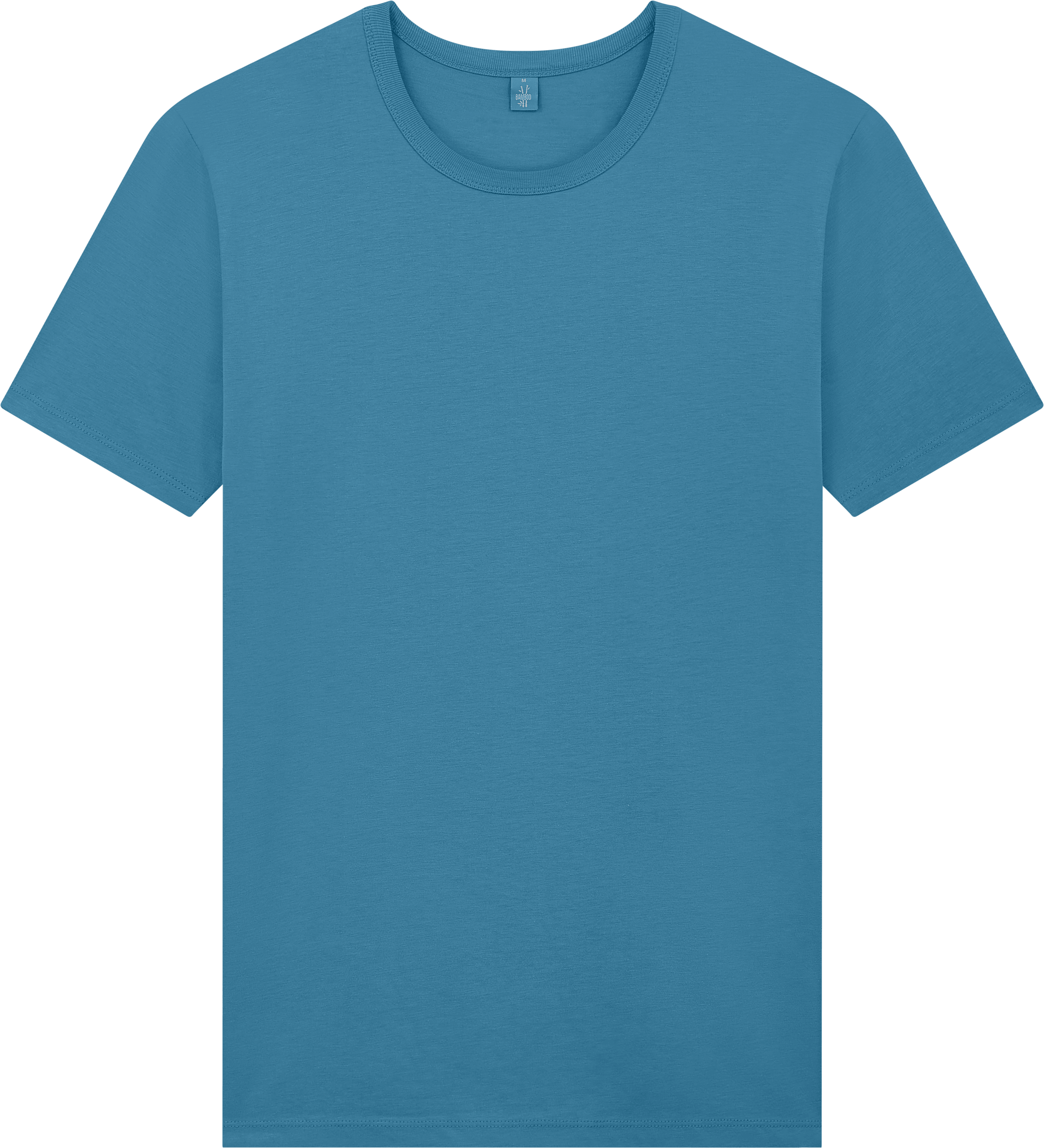Earth Positive Bamboo Jersey T-shirt BAM01 in Petrol Blue