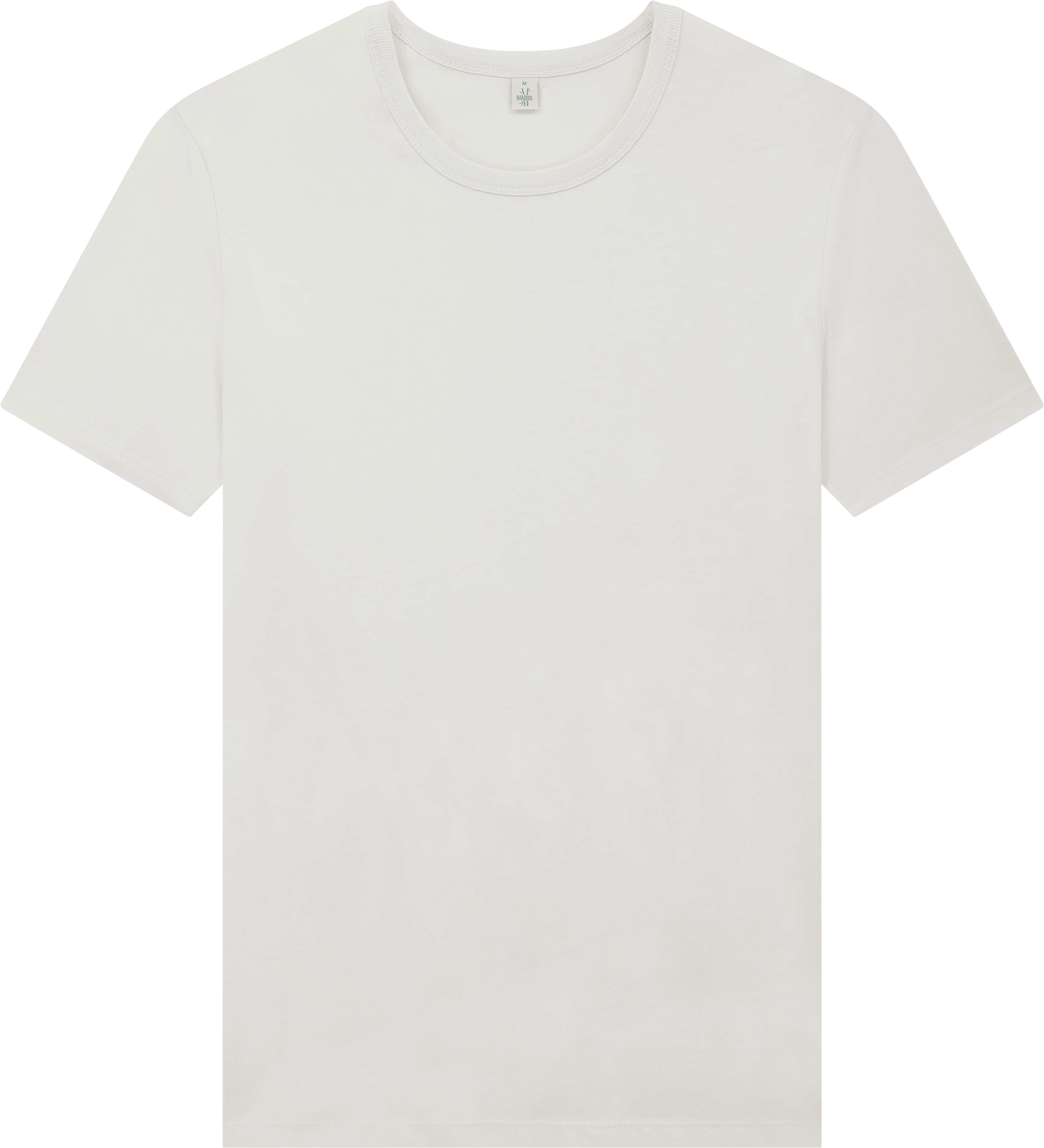 Earth Positive Bamboo Jersey T-shirt BAM01 in Warm White