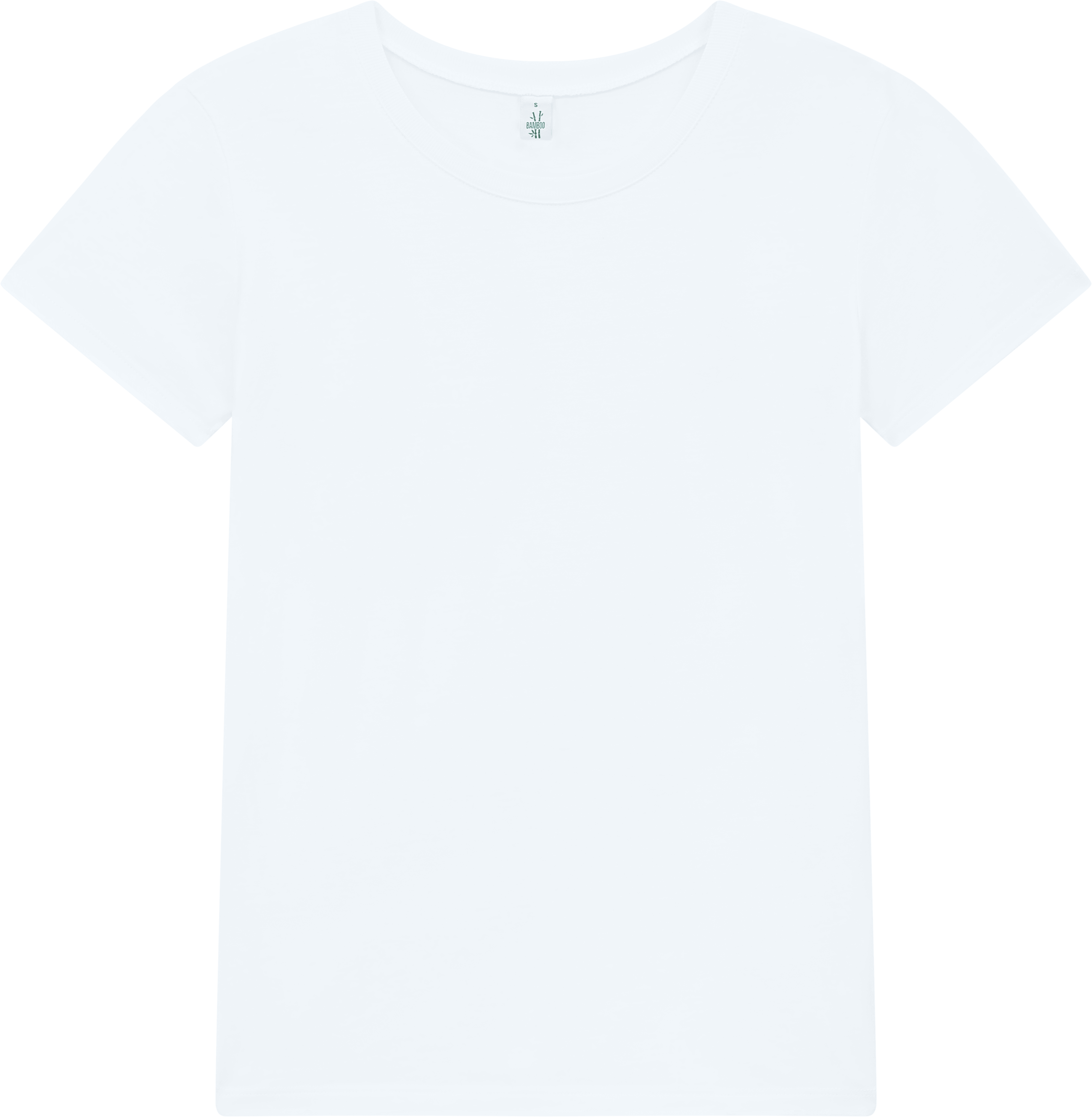 Earth Positive Bamboo Women's Jersey T-shirt BAM02 in White