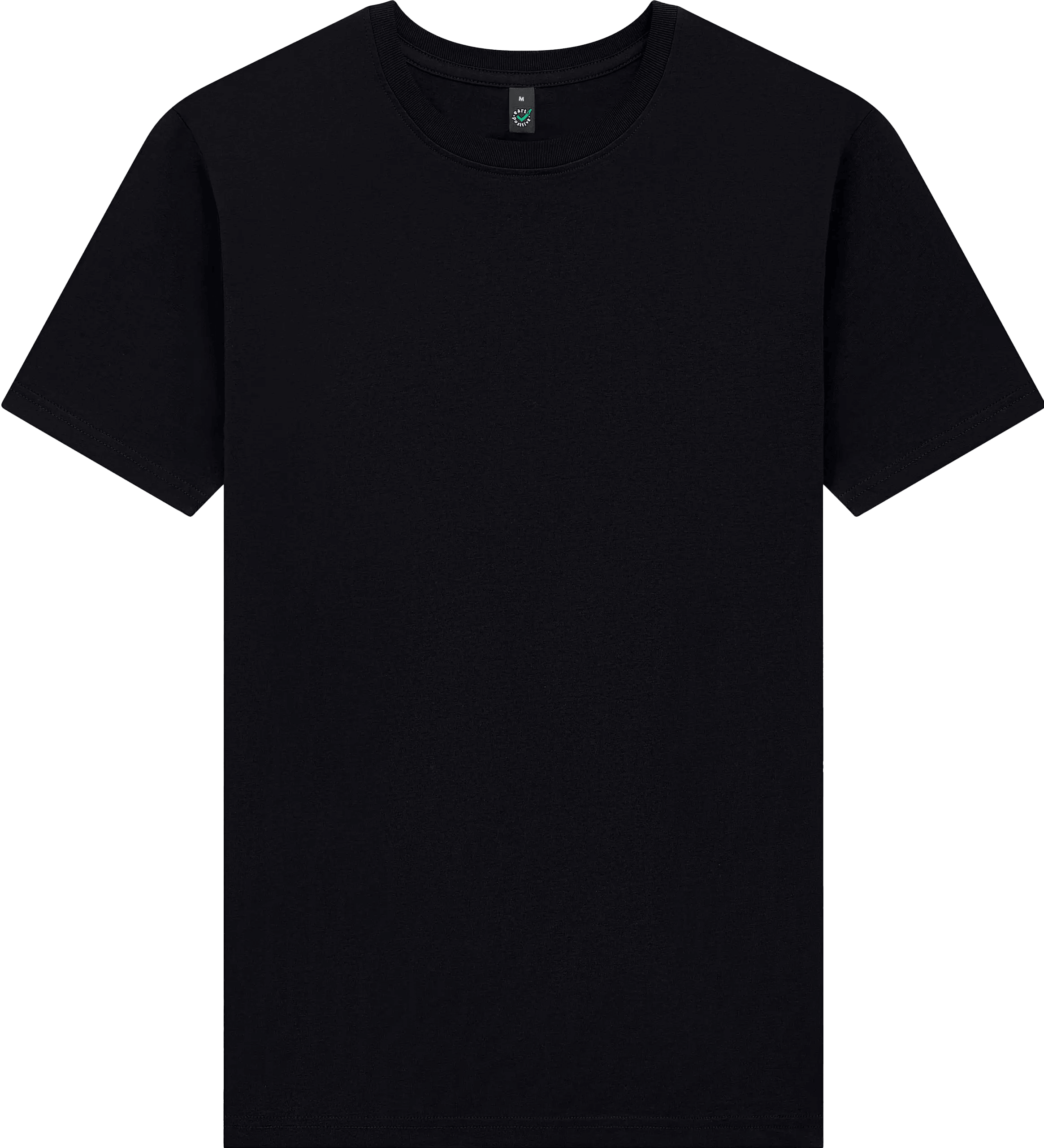 Earth Positive Premium Jersey T-shirt EP185 in Black