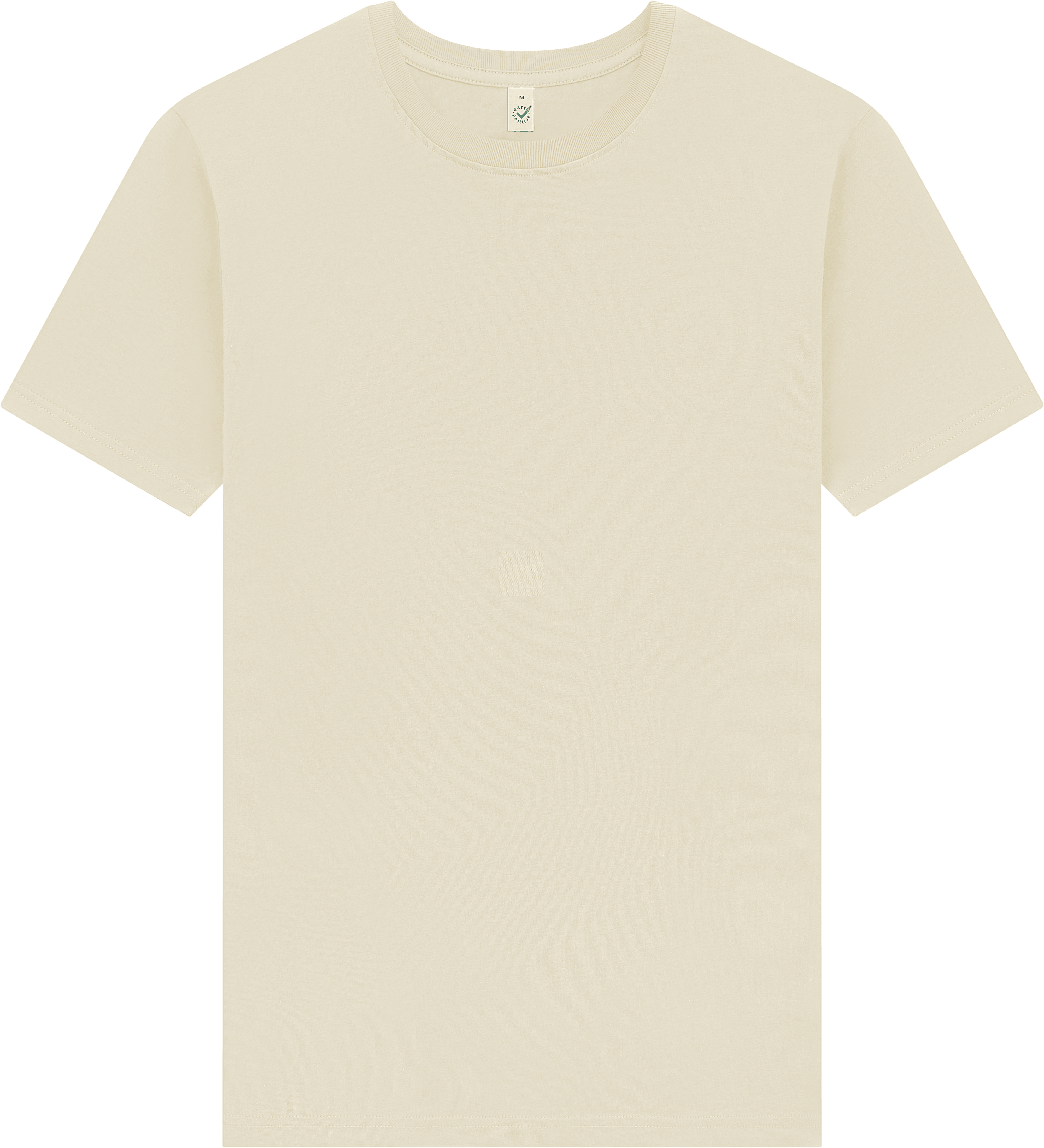 Earth Positive Premium Jersey T-shirt EP185 in Bone