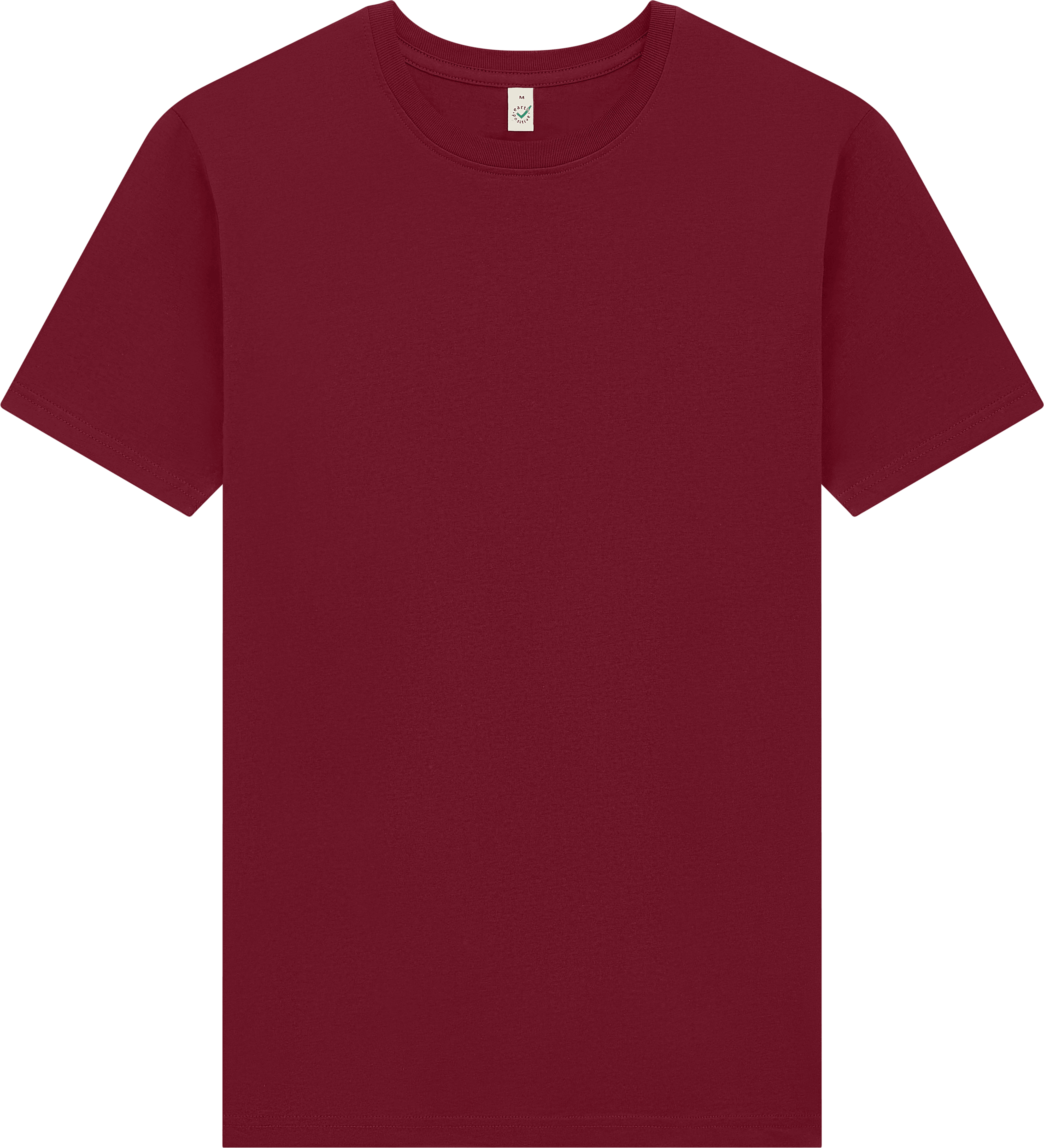 Earth Positive Premium Jersey T-shirt EP185 in Cherry Red