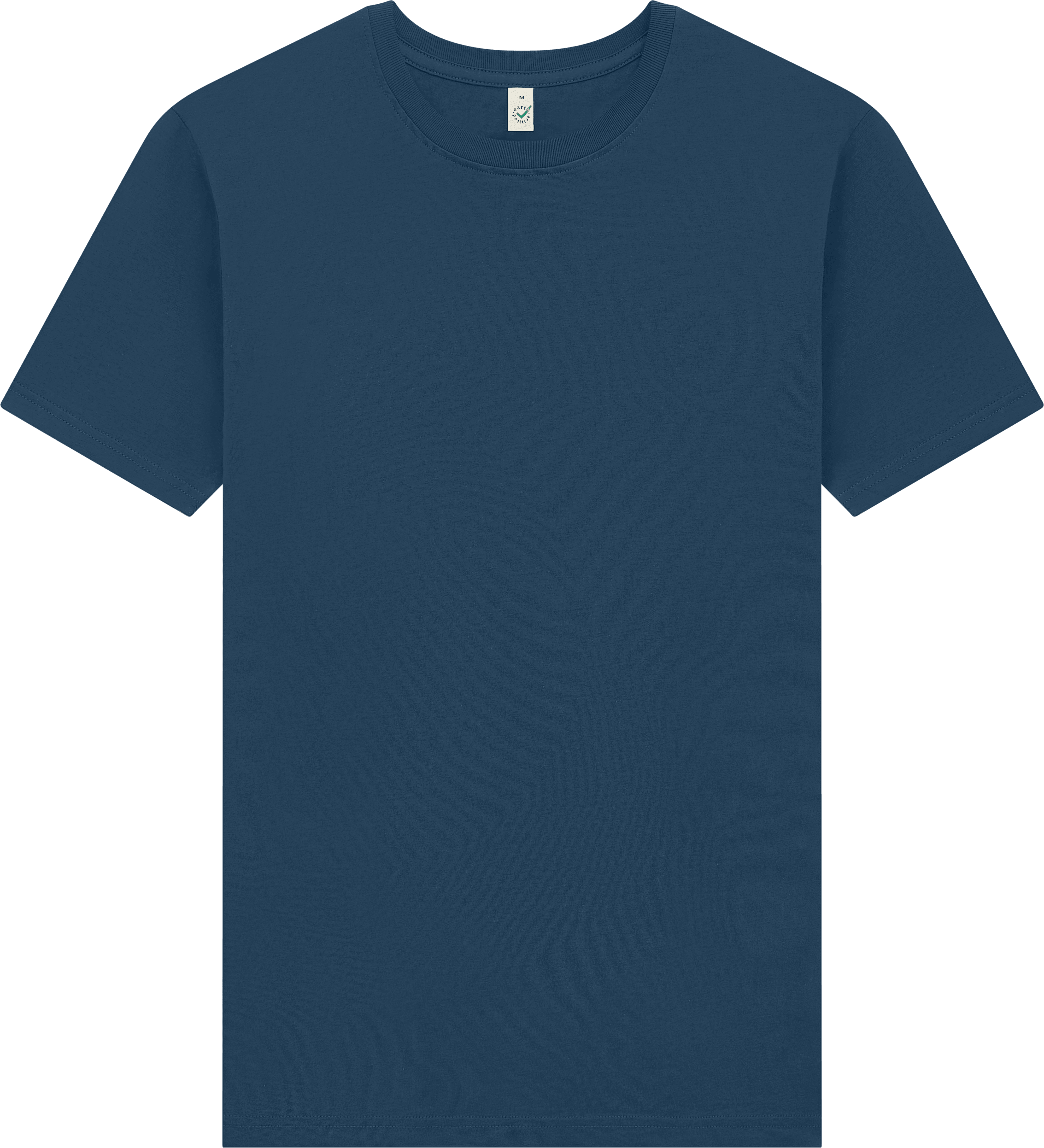 Earth Positive Premium Jersey T-shirt EP185 in Denim Blue