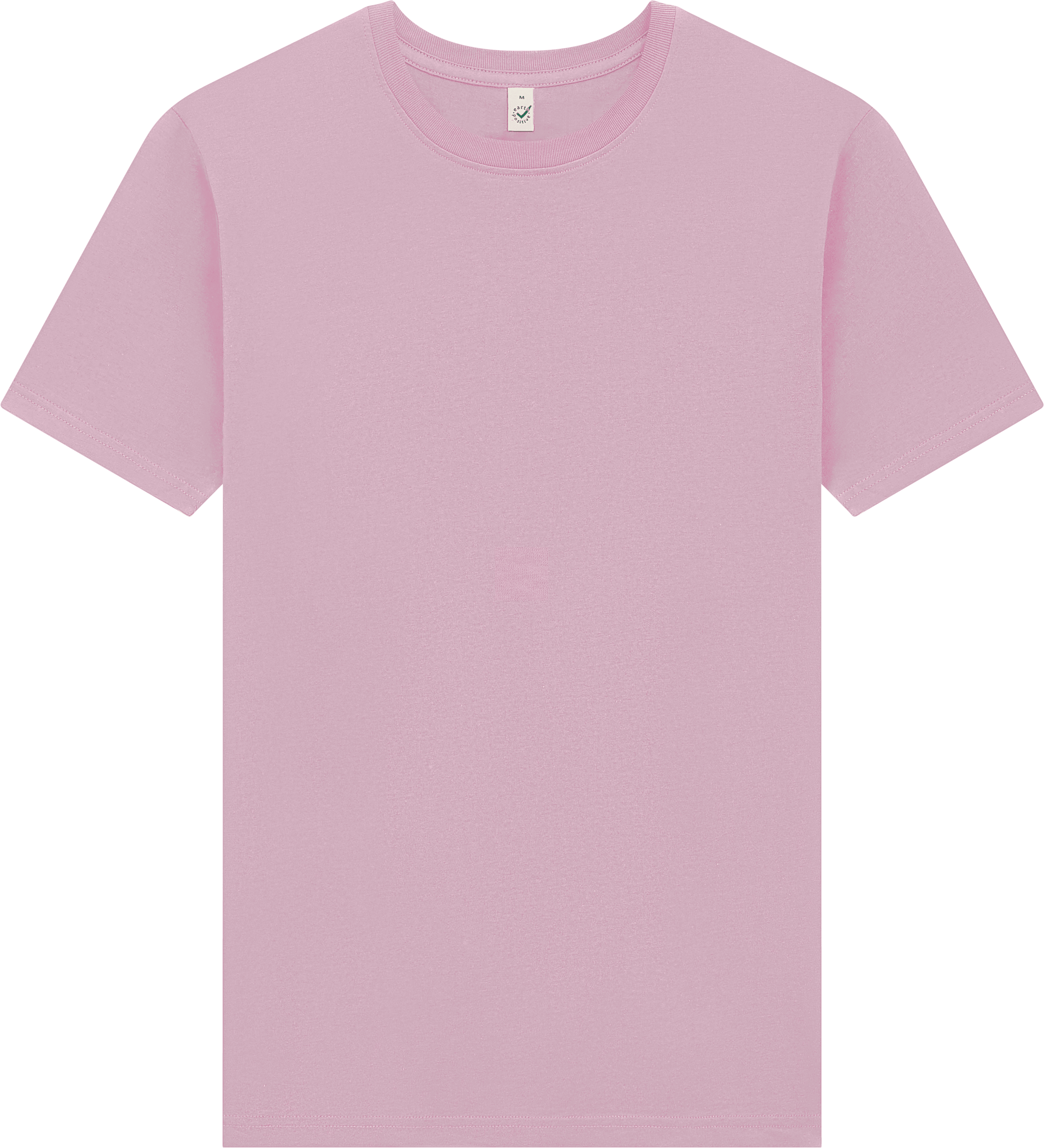 Earth Positive Premium Jersey T-shirt EP185 in Faded Pink