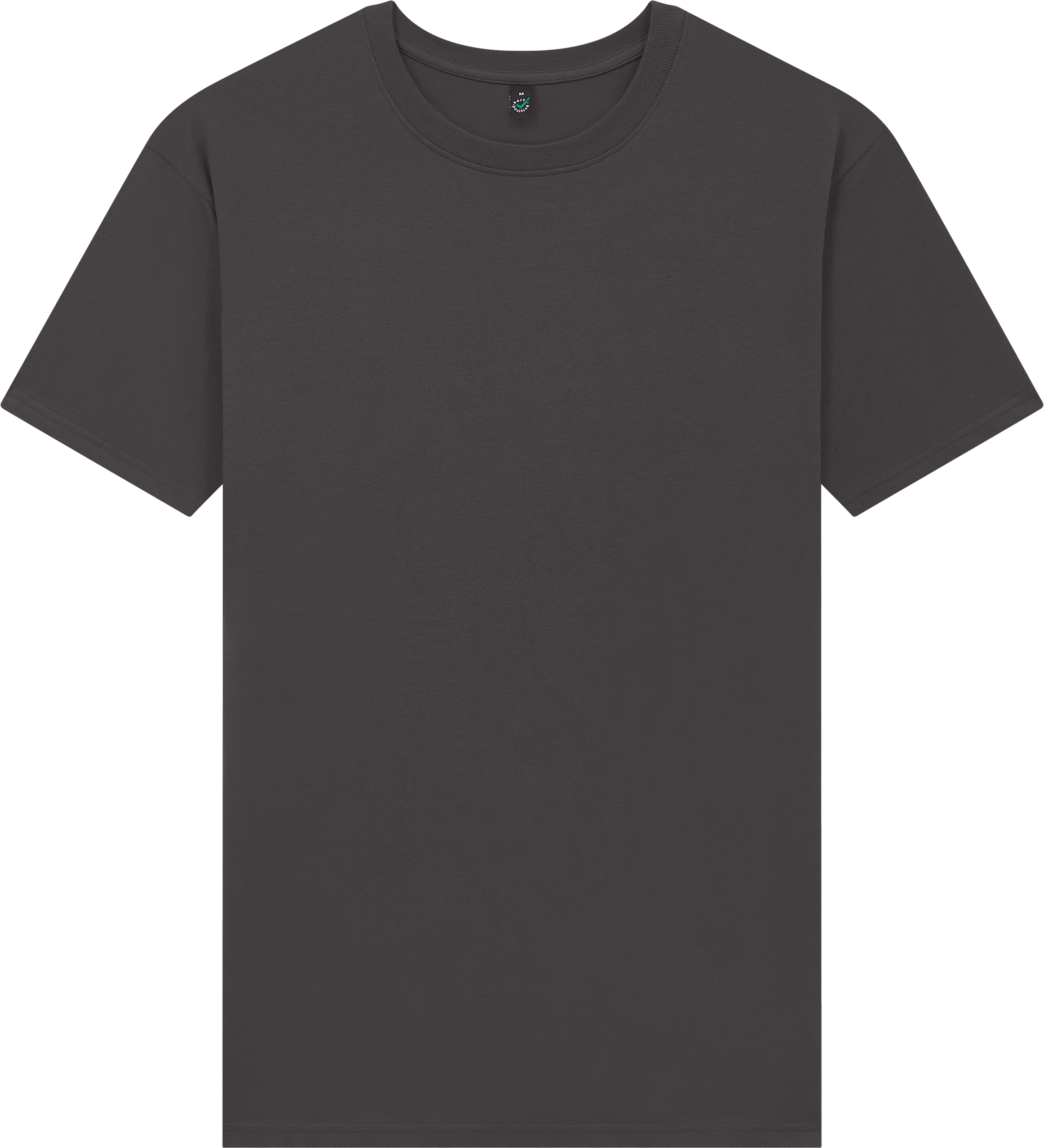 Earth Positive Oversized T-shirt EP19 in Faded Black Deep Grey