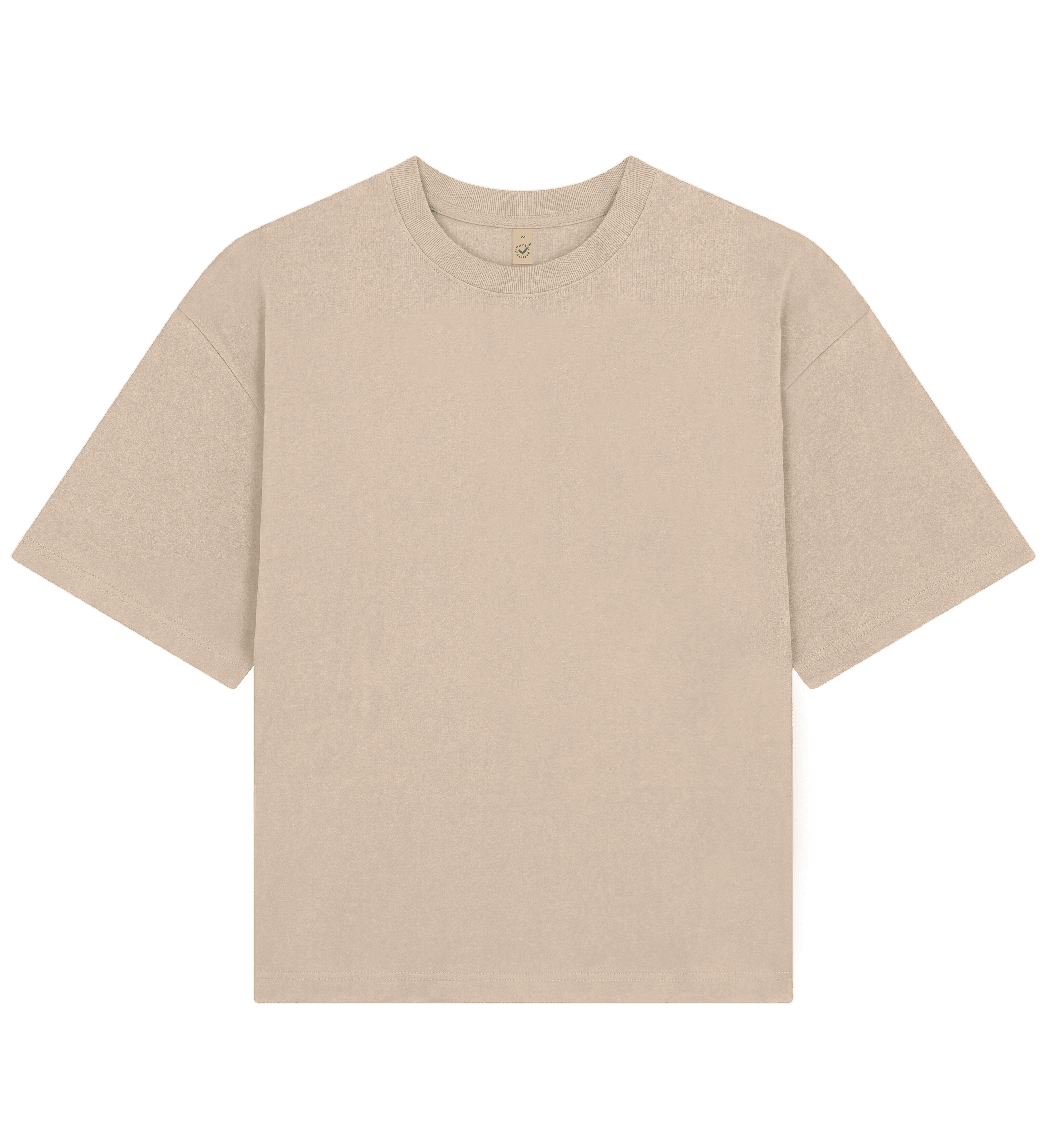 Earth Positive Women's Heavy Boxy T-shirt EP220 in Fawn