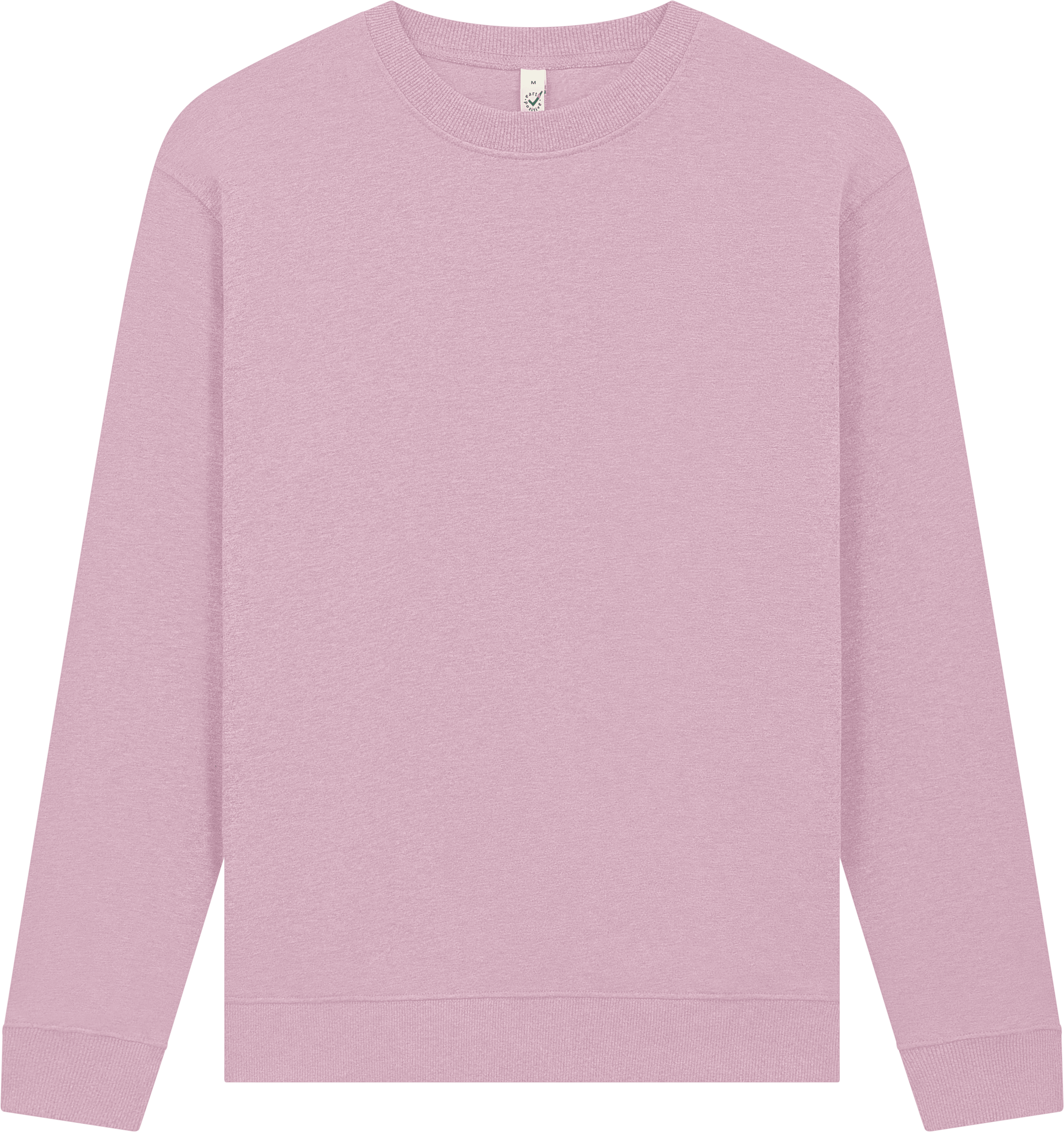 Earth Positive Sweatshirt EP302 in Faded Pink