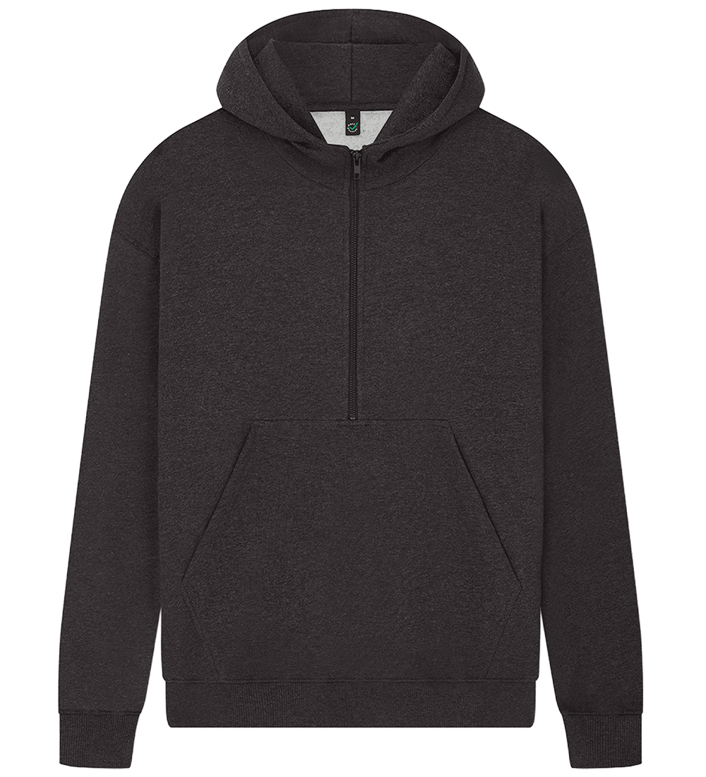 EP304 - Earth Positive® Half Zip Hoodie – Organic, Ethical