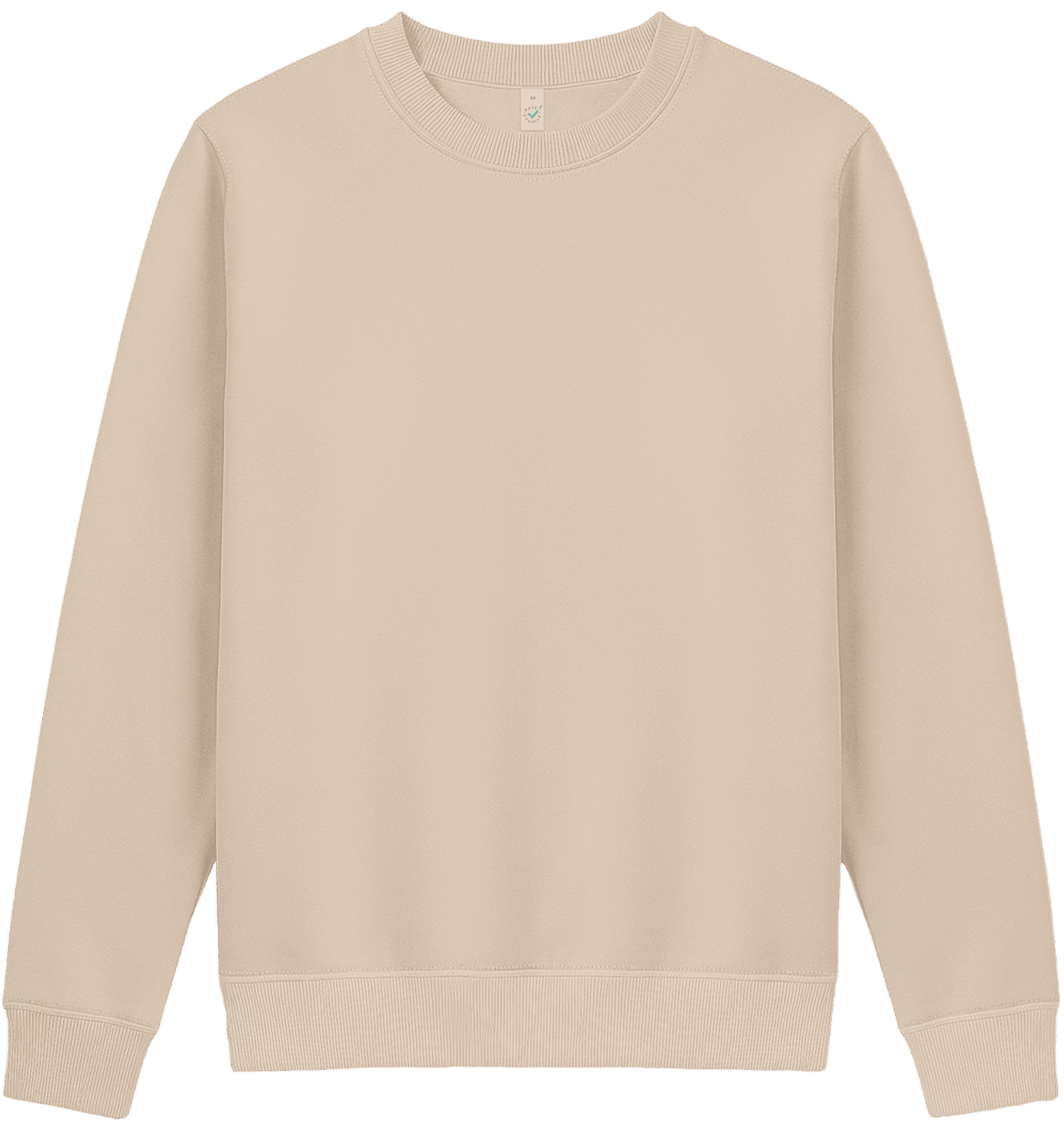 Earth Positive Women's Crew Neck Sweatshirt EP319 in Fawn