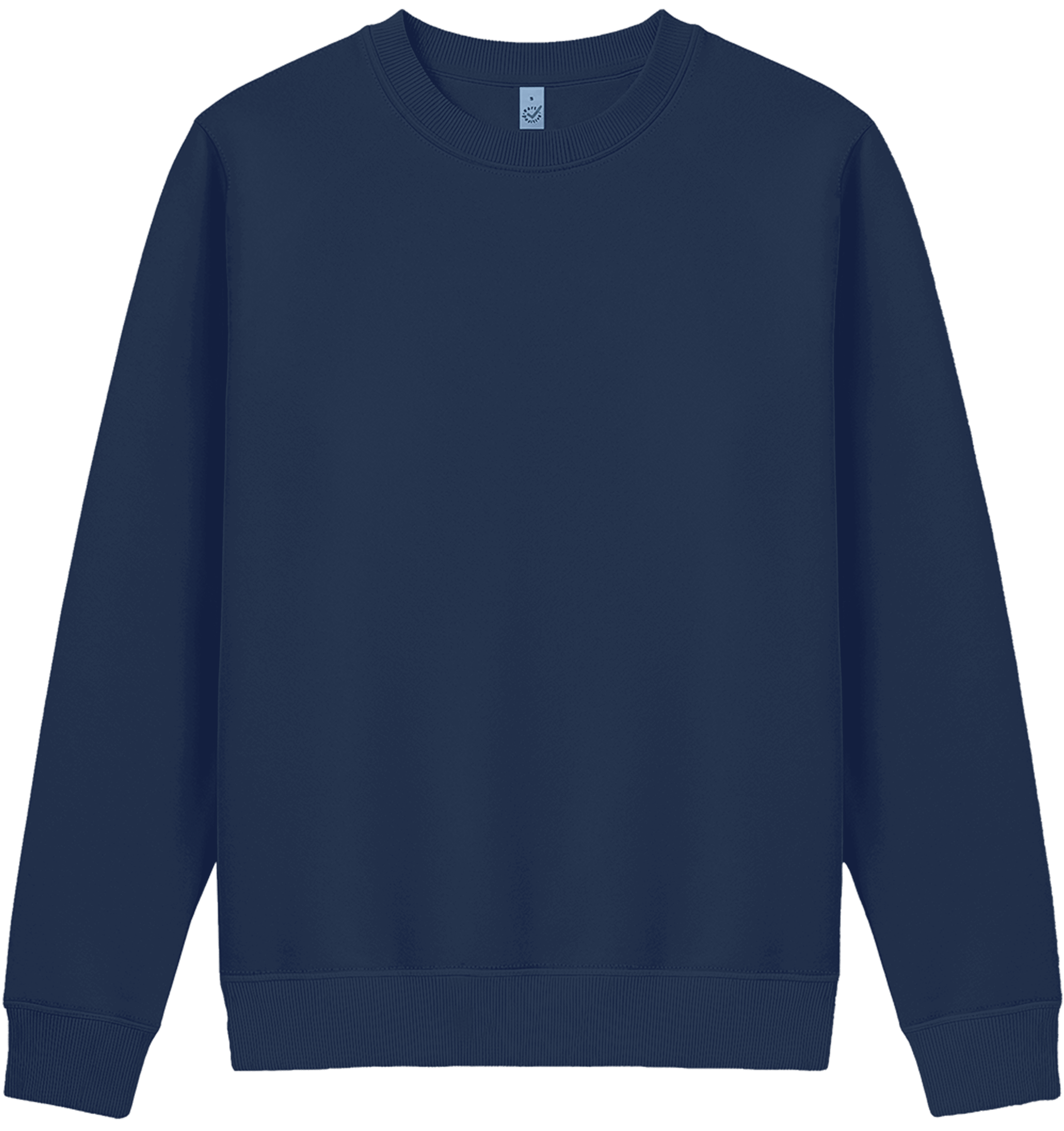 Earth Positive Women's Crew Neck Sweatshirt EP319 in French Navy