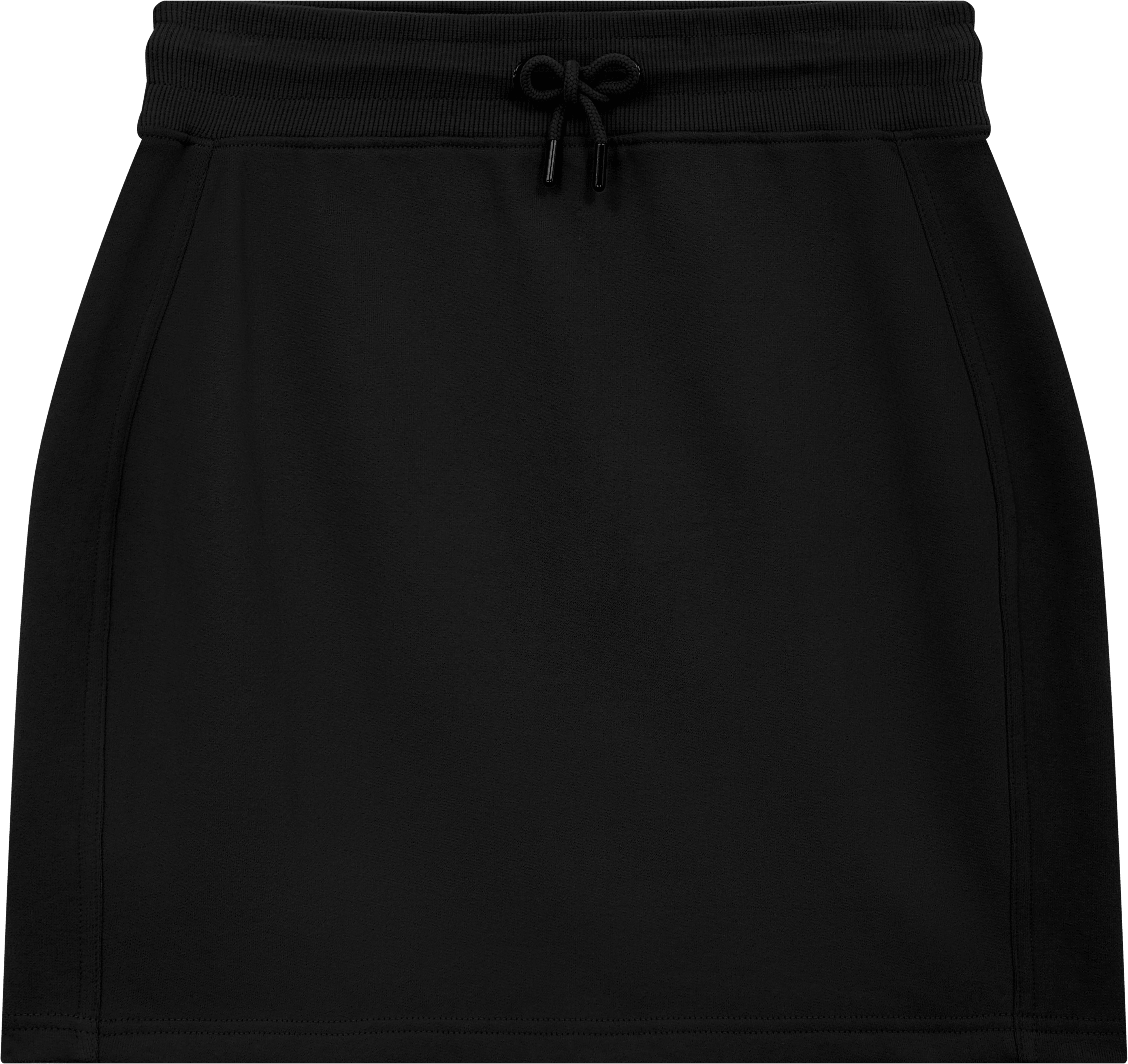 Earth Positive Sweat Skirt EP343 in Sueded Black