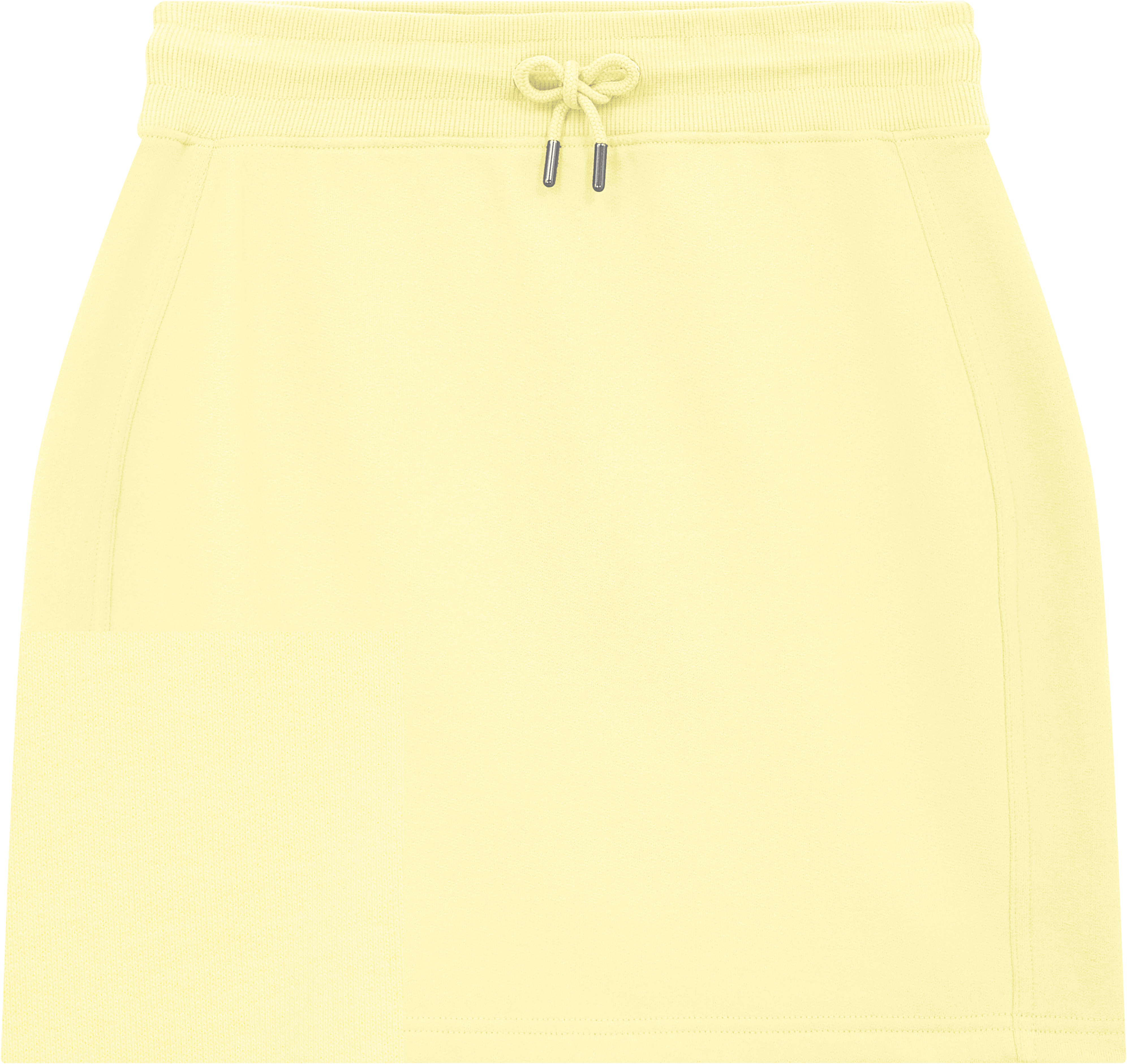 Earth Positive Sweat Skirt EP343 in Sueded Pale Lemon