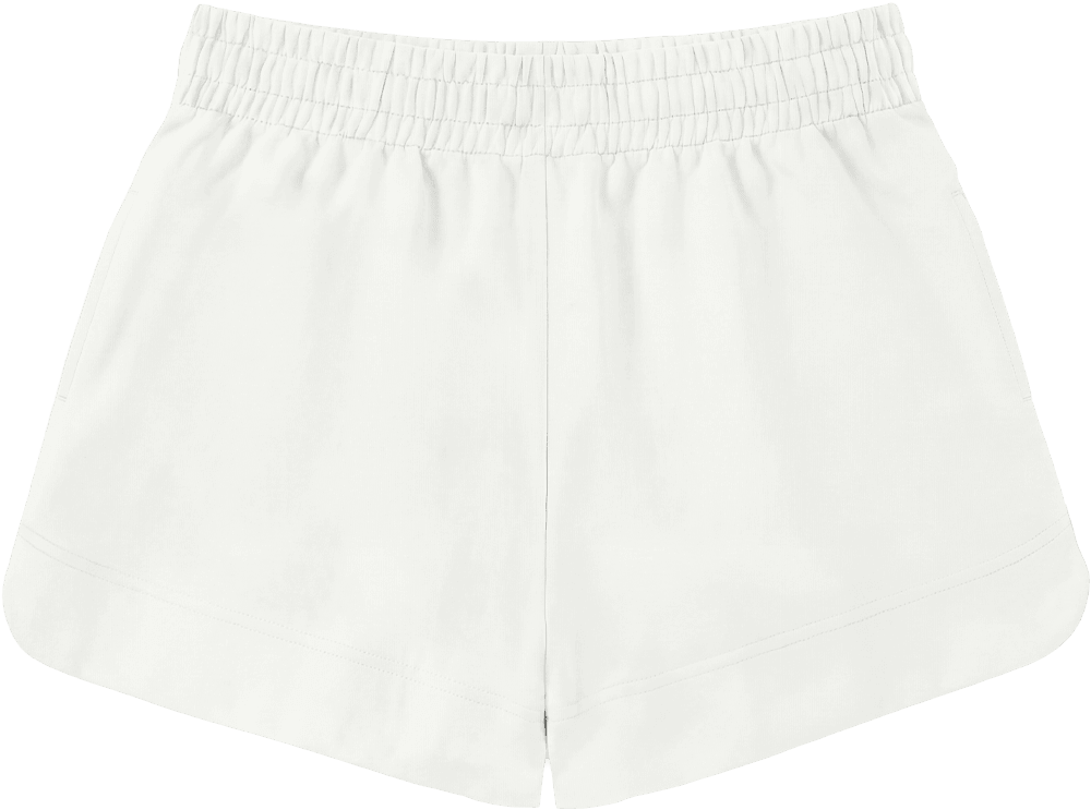Earth Positive Women's Shorts EP349 in Off White
