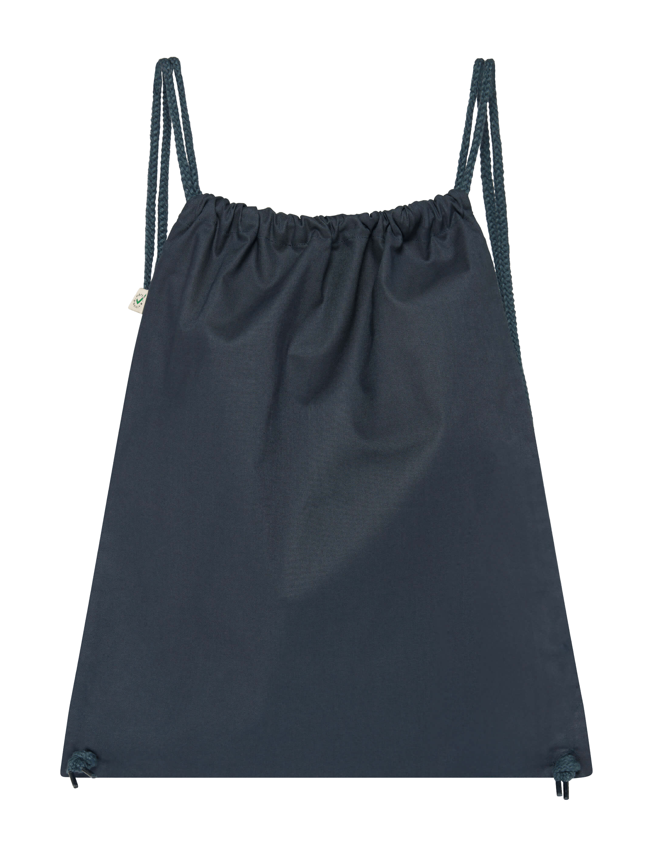 Earth Positive Drawstring Bag EP76 in Denim Blue