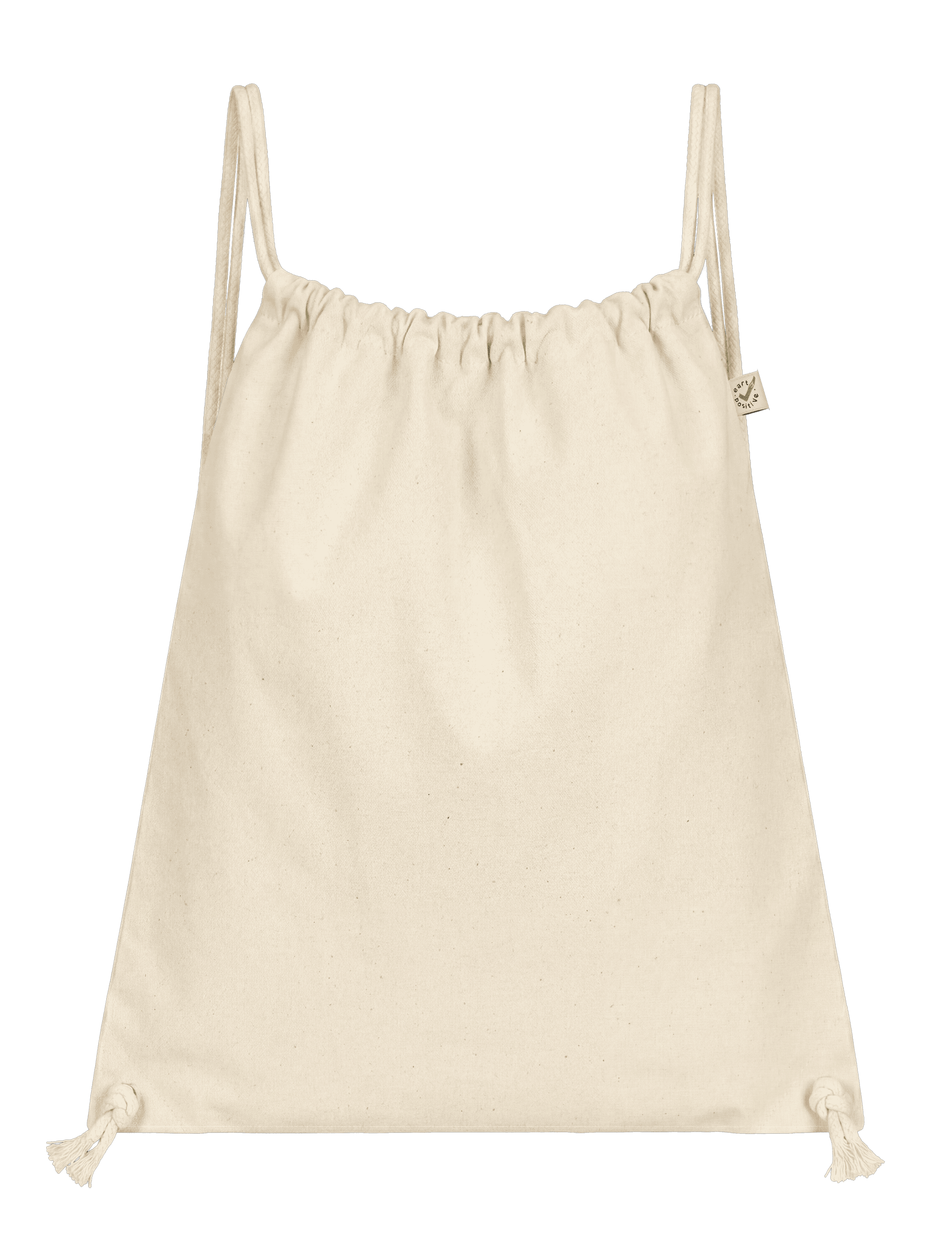 Earth Positive Drawstring Bag EP76 in Natural