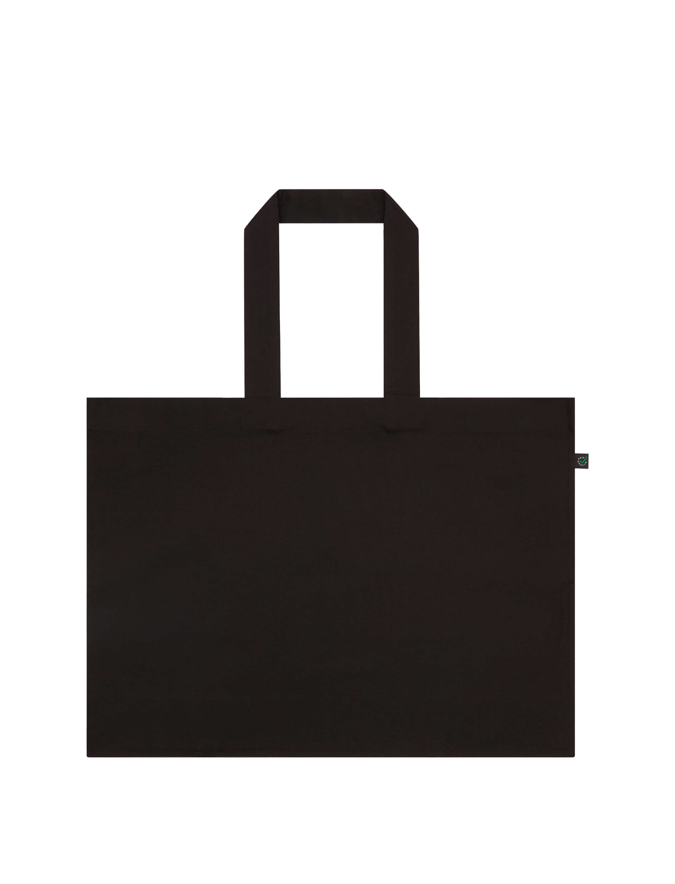 Earth Positive Jumbo Tote Bag EP82 in Black