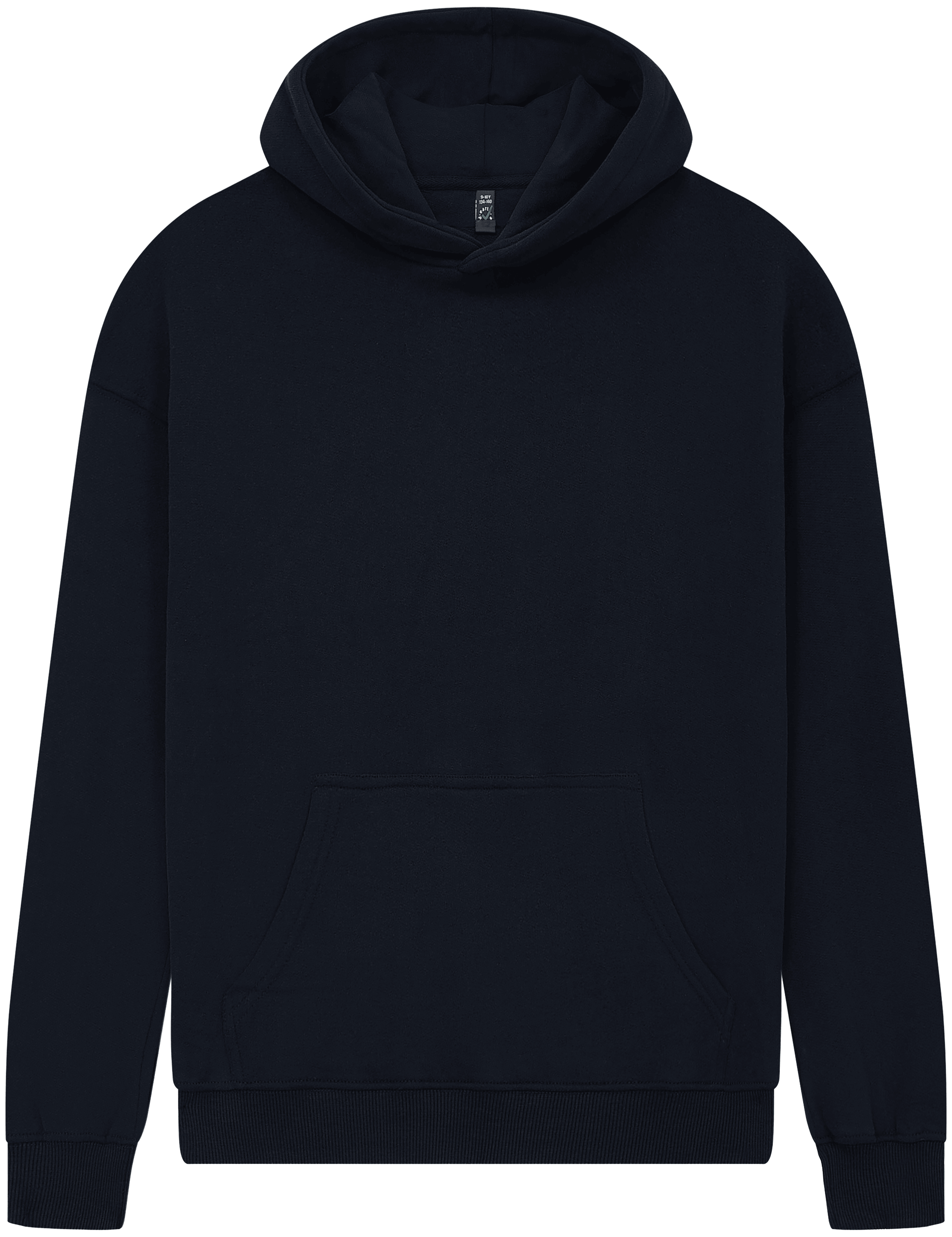 Earth Positive Children's Pullover Hoodie EPJ301 in Stone Washed Black
