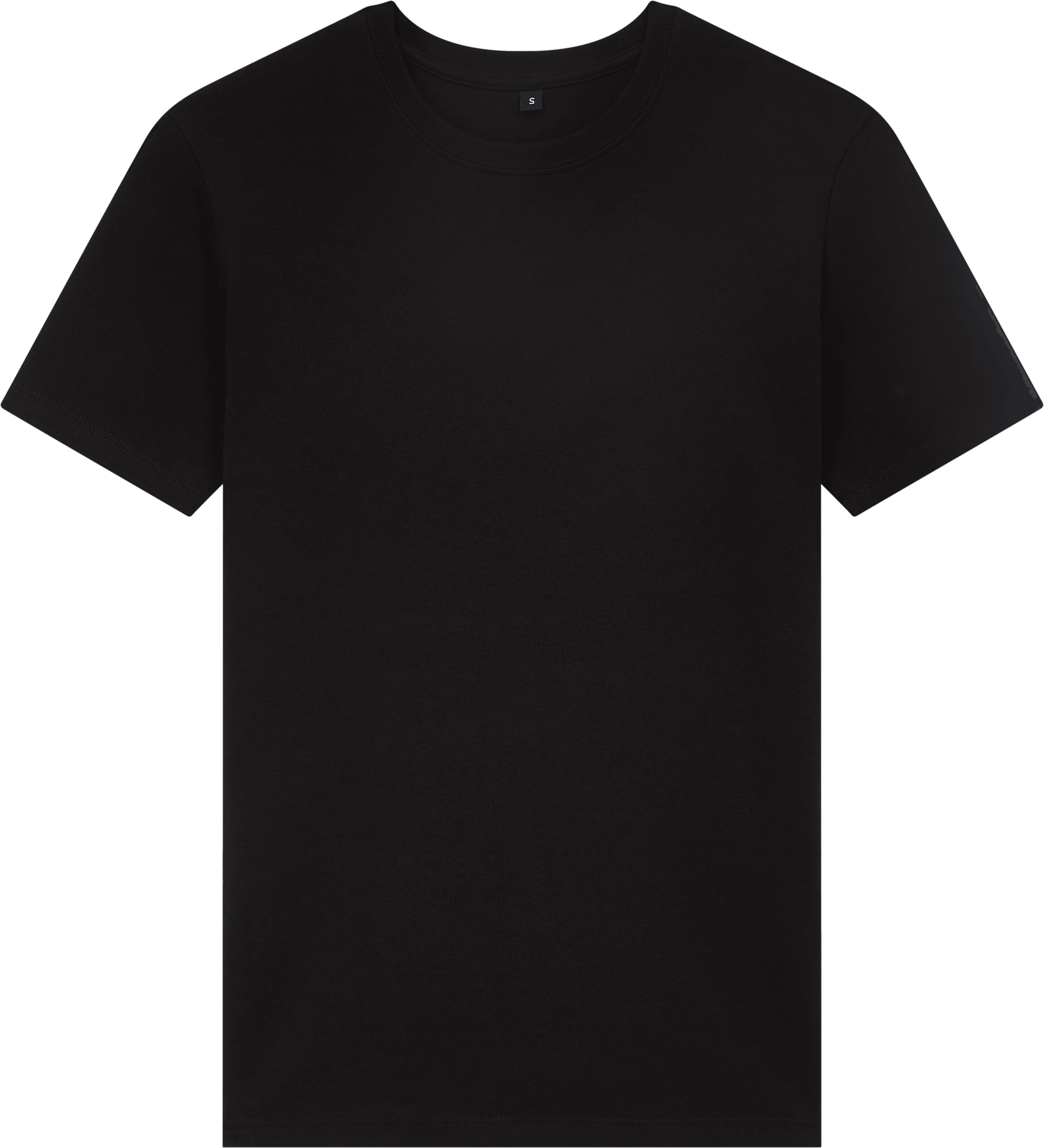 Earth Positive Women's Interlock T-shirt EPN02 in Black